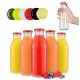  45x KUBUŚ 500 ml-es üveg palack gyümölcsléhez, 0,5 literes gyümölcslé