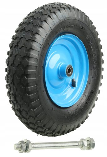 Fűnyíró kerekek - KERÉK TACSNYAS KOCSI KERÉKHEZ 4.10/3.50-6 2PR TENGELY 12mm