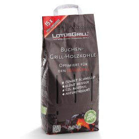  Faszén LotusGrill LK-2500 2,5 kg natúr, füstmentes