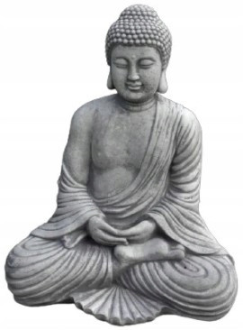  Beton kerti figura Buddha, buddhista figura