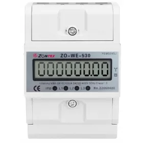 Zontex mérő 220 V IP20 10 A