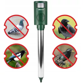   Egerek és patkányok elleni védelem - Sound Bird Repeller 731007 varjak a csillagokról