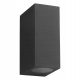  Eko-Light kerti fali lámpa fekete GU10 400 W