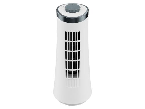 Ventilátor - Ezüstcrest oszlop miniwenator, 15w, fehér