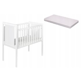 Gyerek faágy - Delive ágy fehér 80x40 matrac olcsó sonia