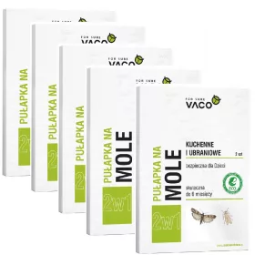   Rovarriasztó - Vaco mole csapda 2in1 konyhai ruházat 5 csomag