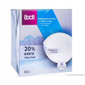   Mellbetétek szoptatáshoz - Canpol Lovi nappali és éjszakai betétek, 60 db