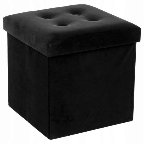  Kárpitozott puff Atmosphera fekete