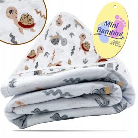   Baba törölköző kapucnival - Gyermek fürdőlepedő huzat kapucnival