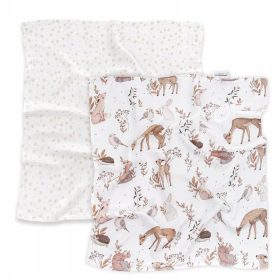   Textil pelenka - 2-csomag pelenka S Bamboo 50x60 cm szarvas ...