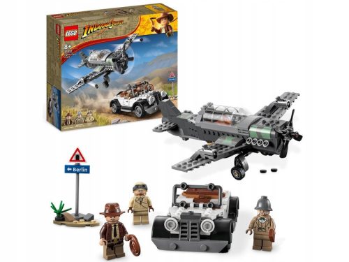 LEGO Indiana Jones - Az arcade játék elkapja a Frisbee zöld elefántot