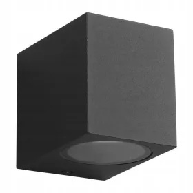    Light Home kerti fali lámpa, sötét kőris, fekete GU10 400 W