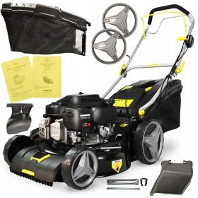   Benzines fűnyíró - Erőteljes dízel fűnyíró 7km 46 cm 3in1 170cm³ pro