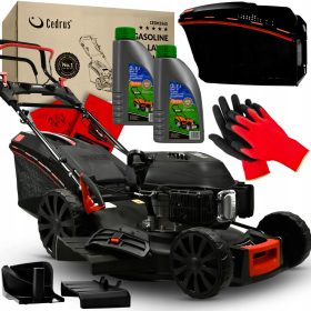   Benzines fűnyíró - Meghajtó fűnyíró 14W1 59cm 9 km Turbo XXXXL