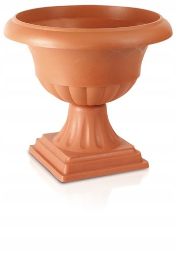  Prosperplast virágcserép 39,5 cm x 39,5 x 35 cm átmérőjű 39,5 cm műanyag barna és bézs árnyalatú