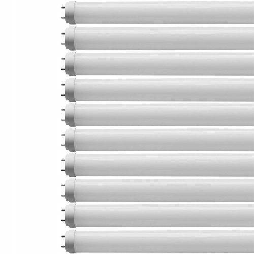 10x LED TUBA G13 T8 18W 6500K 120cm
