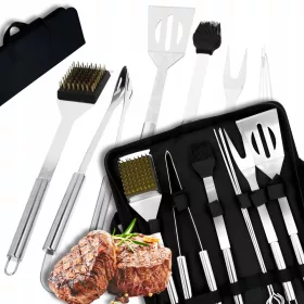   Szettes grill kellékek - GRILLING SZETT GRILLEZÉSI TARTOZÉKOK EVŐESZKÖZÖK
