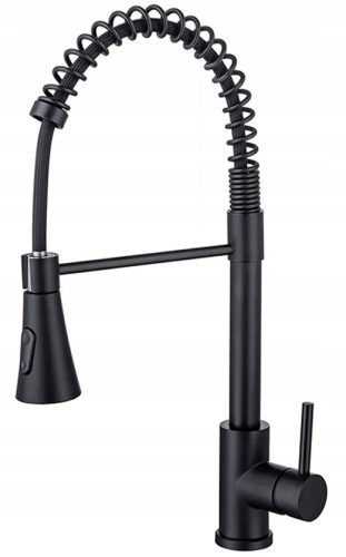 Konyhai csaptelep - gránit fekete Laveo Tau 90 cm