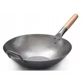 Wok Serpenyő - Craft Wok szénacél 35 cm