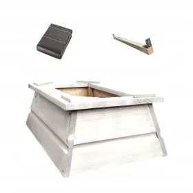   Sírburkolat/Sírperem/ Fából készült Gyermek sírkő 60x40 DNT