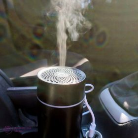   Párásító, légtisztító - Autó diffúzor az illóolajokhoz fekete