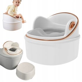   Bili gyerekeknek - PrimaBobo Potty OLEK 3in1 Gold platformburkolat