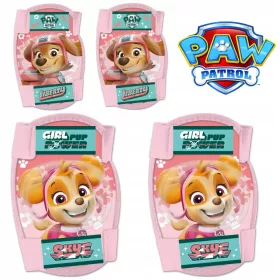   Gyerek védőfelszerelés - SKYE PAW PATROL térd- és könyökvédők x4