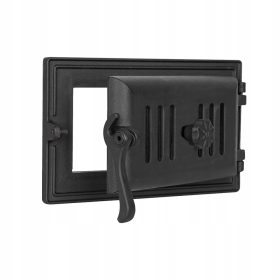   Öntöttvas AJTÓ FÜSSZÍTŐ KÜZLYHEZ KANDALLÓHOZ 31x18,2cm B104