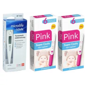   Hőmérő gyerekeknek - Microlife MT 16C2 ovulációs hőmérő + Tesztek