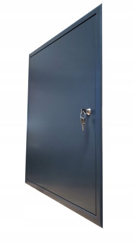 Ellenőrző ajtó - Ellenőrző ajtó 40 X 60 fém RAL7016 antracit