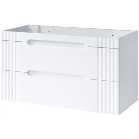  FEHÉR függő mosdószekrény 120 cm Fiókok