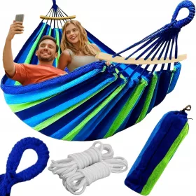   Függőágy - NAGY Függőágy 2-OS STRONG Garden XXXXL 270x160 280kg