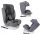 Autósülés gyerekeknek - Nyári baba aruba nyári karosszék 0-36 kg rotary szürke
