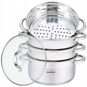 Fazék - Klausberg KB-7146 párolóedény 2 5 l
