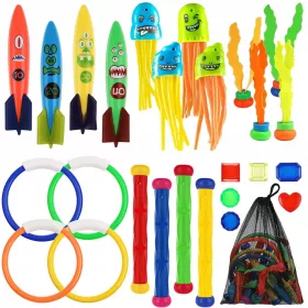   Búvárjáték - Medence vízi játékok búvárkészlet 26 db