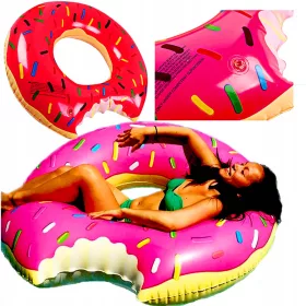   Fűnyíró kerekek - Nagy felfújható kerék az úszáshoz xxxl fánk 120 cm