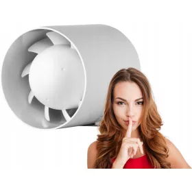   Fürdőszoba ventilátor - CSATORNA FÜRDŐSZOBA VENTILÁTOR 100 ELLENŐRZŐ SZELEP