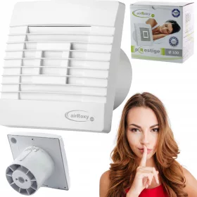   Fürdőszoba ventilátor - FÜRDŐSZOBAI VENTILÁTOR 100 REDŐNYSZELEP CSAPAPJA