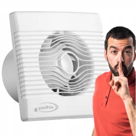   Fürdőszoba ventilátor - FÜRDŐSZOBAI VENTILÁTOR 100 CSENDES ELLENŐRZŐ SZELEP