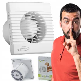   Fürdőszoba ventilátor - FÜRDŐSZOBAI VENTILÁTOR 100 HIGROSZTÁT ELLENŐRZŐ SZELEP
