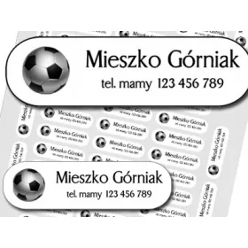   Baba névcímke - A képernyő utáni matricák nample iskolák