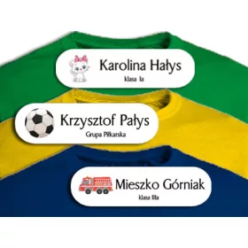   Baba névcímke - A személyi címkék nevét nevezett névmáska