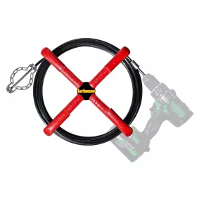 TURBOSAN 40-75mm-es forgó csatornaspirál 5m