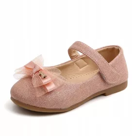   Gyermek balerinák - Balett lakások, LÁNY BALLERINA CIPŐ, 22-30 méret