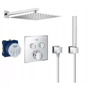   Grohe Grohe Grohtherm SmartControl króm rejtett kád és zuhany csaptelep + 5 egyéb termék
