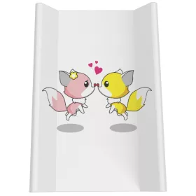   Puha pelenkázó alátét - Puha váltó asztal egy vízálló szekrényhez 70x47 róka