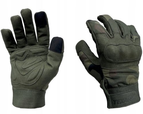 Lövészkesztyű - Texar Combat PL Camo S taktikai kesztyű
