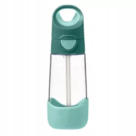    Tritán palack szívószállal B.Box BB500307 Emerald Forest 450 ml
