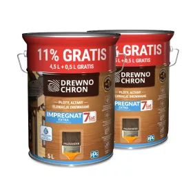 Favédő impregnálás Extra Filmképző Rózsafa 5L