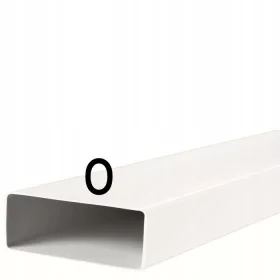   Légcsatorna - Art. 515 - Lapos légcsatorna 204x60mm, hossza 150cm